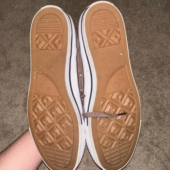 Converse Chocolate High-Top Sneakers - Picture 4 of 5